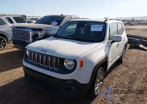 2016 Jeep Renegade Latitude z USA, uszkodzony, nr VIN ZACCJABT4GPD37234